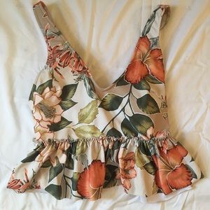 Vintage Hawaiian vneck